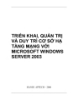 Triển khai quản trị và duy trì cơ sở hạ tầng với Microsof Windows Server 2003