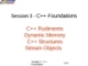 Lập trình hướng đối tượng: Session 3 - C++ Foundations