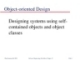 Software engineering:  Object-oriented Design